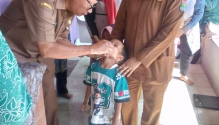 H.Hamdani Kades Kayu Bongkok , Sepatan :Berupaya Semaksimal Mungkin Yang Terbaik untuk  Penekan Terhadap Stunting “