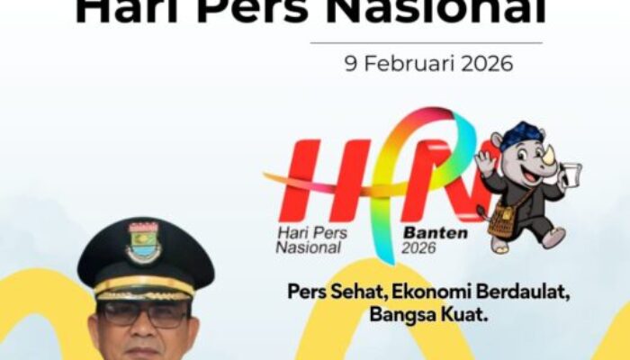 Camat Sukadiri Kabupaten Tangerang Mengucapkan Selamat Hari Pers Nasional 2026