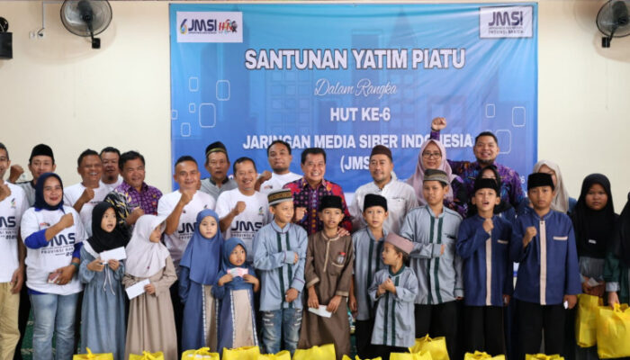 Bupati Tangerang Hadiri Santunan Yatim JMSI, Apresiasi Peran Pers yang Peduli Sosial dan Lingkungan
