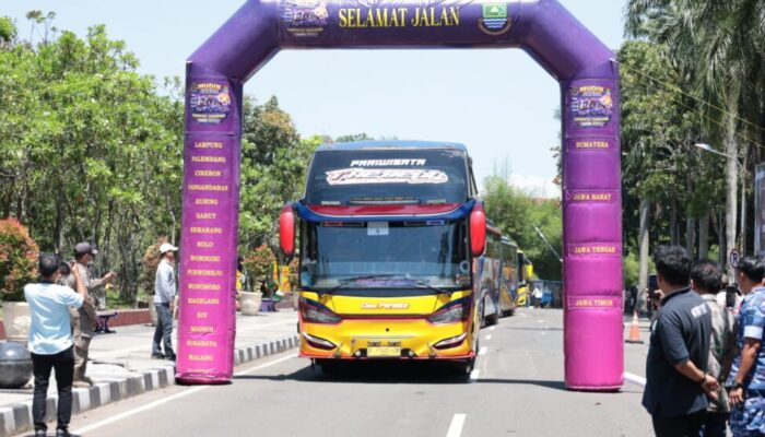 Pemkab Tangerang Berangkatkan 3000 Lebih Peserta Mudik Gratis