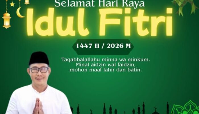 Pemerintah Kecamatan Pakuhaji Mengucapkan Minal Aidzin Walfaizin Mohon Maaf Lahir Bathin 1447 Hijriah