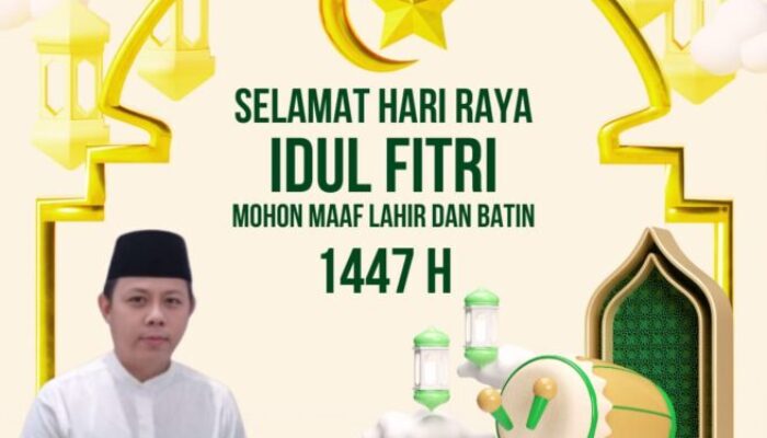 Pemerintah Kecamatan Sukamulya Mengucapkan Minal Aidzin Walfaizin Mohon Maaf Lahir Bathin 1447 Hijriah