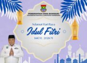 Pemerintah Desa Bonisari Kecamatan Pakuhaji Mengucapkan Minal Aidzin Walfaizin Mohon Maaf Lahir Bathin 1447 Hijriah