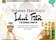 Pemerintah Desa Kayu Bongkok Kecamatan Sepatan Mengucapkan Minal Aidzin Walfaizin Mohon Maaf Lahir Bathin 1447 Hijriah