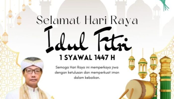 Pemerintah Desa Kayu Bongkok Kecamatan Sepatan Mengucapkan Minal Aidzin Walfaizin Mohon Maaf Lahir Bathin 1447 Hijriah