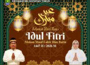 Pemerintah Kecamatan Sepatan Timur Mengucapkan Minal Aidzin Walfaizin Mohon Maaf Lahir Bathin 1447 Hijriah