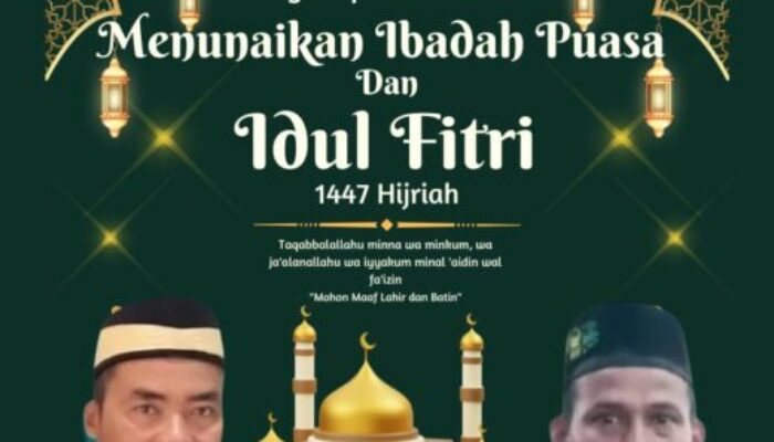 Pengurus Daerah Mathla’ul Anwar Kabupaten Tangerang Mengucapkan Minal Aidzin Walfaizin Mohon Maaf Lahir Bathin 1447 Hijriah