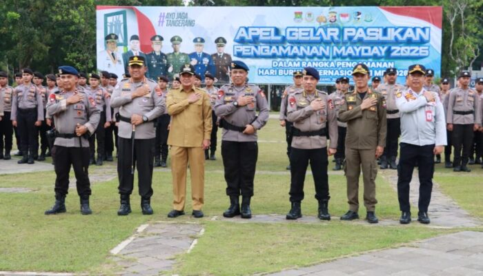 Pemkab Tangerang Pastikan Pengamanan Hari Buruh Internasional Optimal dan Humanis