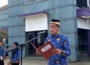 Camat Rajeg Oman Apriaman Gelar Apel Hari Kelahiran Pancasila