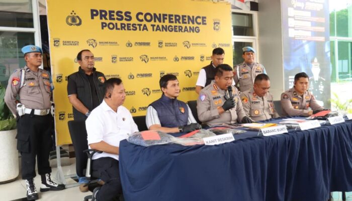 Warga Rajeg Ngaku Jadi Korban Pemerasan,Polisi Tangkap 6 Orang Pelaku