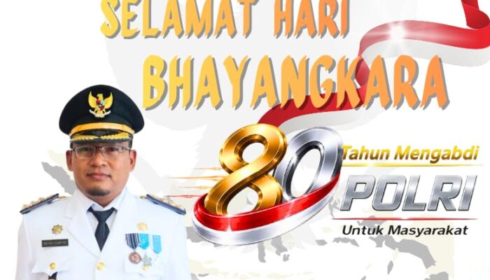 Pemerintah Kecamatan Sepatan Timur Mengucapkan Selamat Hut Bhayangkara ke – 80 Tahun 2026