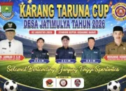 Karang Taruna Desa Jatimulya Siap Gelar Turnamen Sepak Bola Karang Taruna Cup 2026, Jadi Ajang Pencarian Bibit Atlet Muda