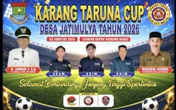 Karang Taruna Desa Jatimulya Siap Gelar Turnamen Sepak Bola Karang Taruna Cup 2026, Jadi Ajang Pencarian Bibit Atlet Muda