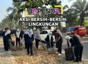 Bapenda Kabupaten Tangerang Gelar Aksi Bersih-Bersih Lingkungan