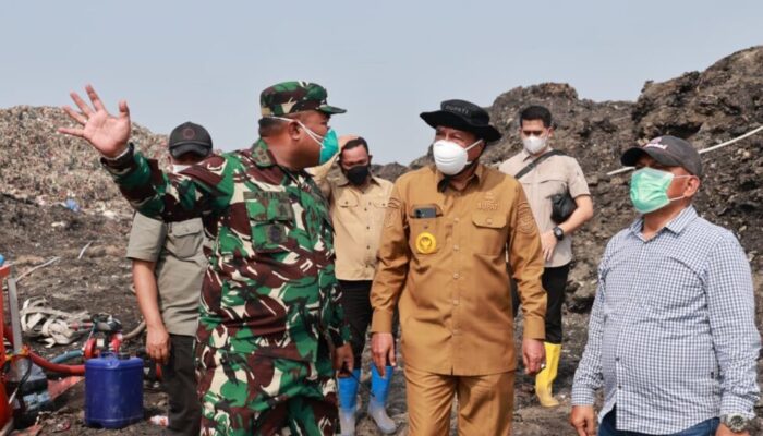 Bupati Tangerang Terus Kawal Langsung Penanganan Bencana Kebakaran TPA Jatiwaringin