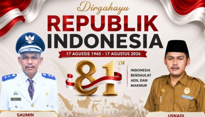 Pemerintah Desa Tanjakan Kecamatan Rajeg Mengucapkan Selamat Hari kemerdekaan Republik Indonesia Ke-81 Tahun