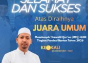 Pemerintah Desa Buaran Mangga Mengucapkan Selamat Atas Prestasi Kabupaten Tangerang di MTQ XXIII Provinsi Banten 2026