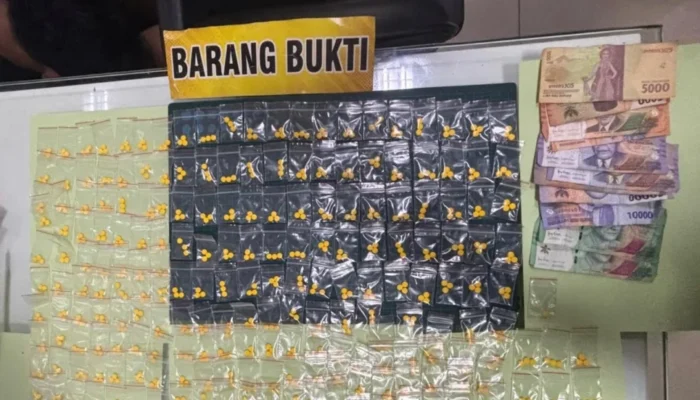 Dua Pria di Cikupa Ditangkap Polresta Tangerang, Ratusan Butir Obat Keras Ilegal Disita