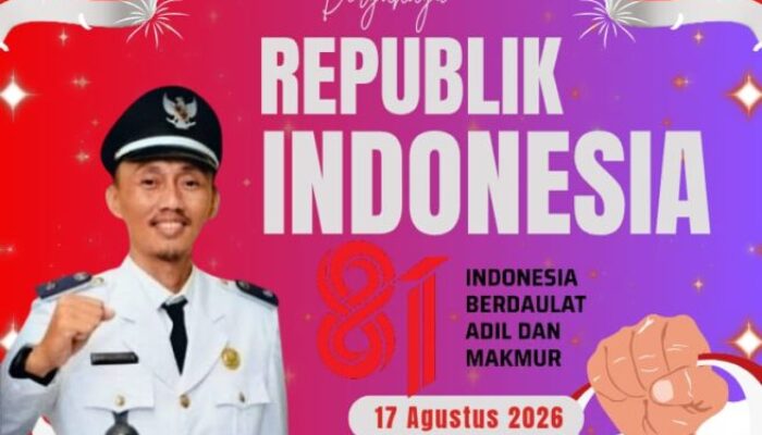 Pemerintah Desa Buaran Jati Kecamatan Sukadiri Mengucapkan Selamat Hari kemerdekaan Republik Indonesia Ke-81 Tahun