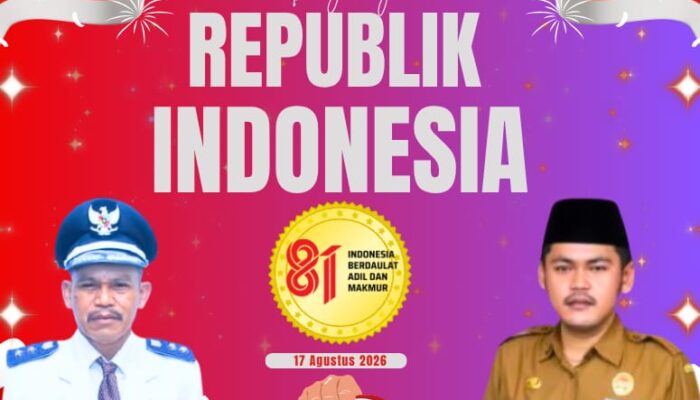 Pemerintah Desa Tanjakan Kecamatan Rajeg Mengucapkan Selamat Hari kemerdekaan Republik Indonesia Ke-81 Tahun