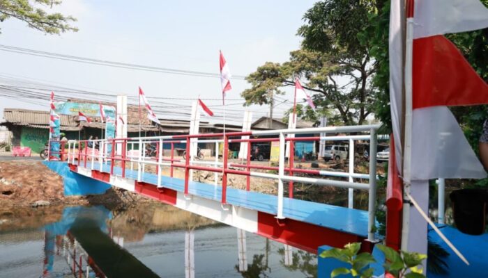 Bupati Tangerang Apresiasi Kolaborasi TNI, Polri Bangun 22 Jembatan Garuda Merah Putih di Kabupaten Tangerang