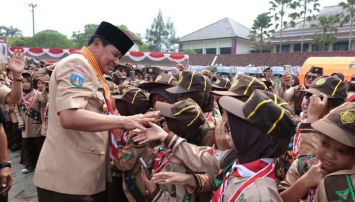 Pimpin Apel HUT, Bupati Tangerang Dorong Anggota Pramuka Jadi Pemimpin Masa Depan
