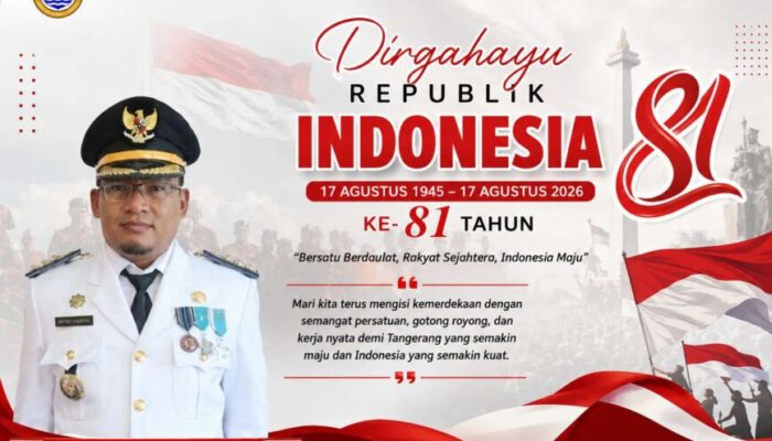 Camat Sepatan Timur Ucapkan Selamat HUT ke-81 Kemerdekaan Republik Indonesia