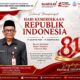 H. Iwan Firmansyah Effendi Sampaikan Ucapan HUT ke-81 Kemerdekaan RI: Bersatu Berdaulat, Rakyat Sejahtera, Indonesia Maju