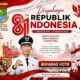 Kepala Desa Pisangan Jaya, Muhamad Hotib, mengucapkan: “Dirgahayu Republik Indonesia ke-81 Tahun