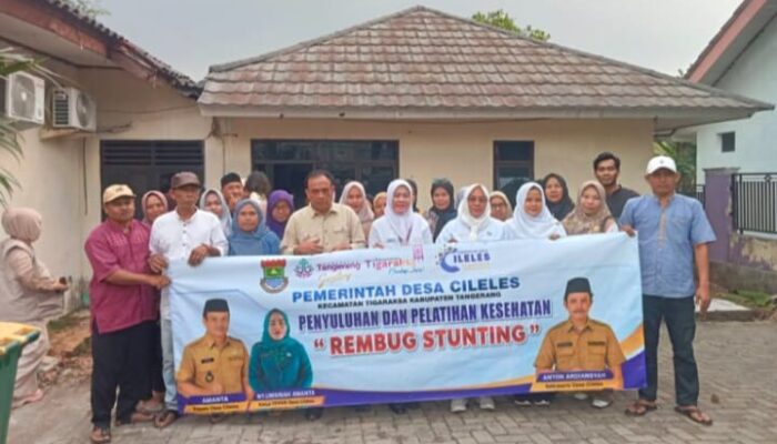 Desa Cileles Gelar Rembug Stunting, Perkuat Sinergi Cegah Stunting Sejak Dini