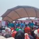 Antusias Warga Kecamatan Sepatan Mengikuti Acara Jalan Sehat
