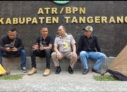 Aksi Protes Warga Menuai Tanggapan Kepala Kantor ATR/BPN Kabupaten Tangerang