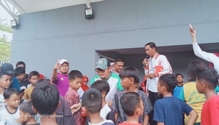 Menyambut HUT RI Ke 81 Tahun Pemerintah Kecamatan Sepatan Timur Bersama Masyarakat Lomba Jalan Sehat