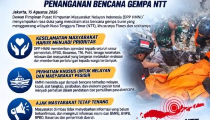 Gempa Guncang NTT, HMNI Desak Pemerintah Gerak Cepat Selamatkan Warga