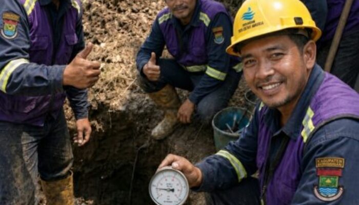Aliran Air Kosambi Barat Kembali Normal, PERUMDAM TKR Terus Pantau Untuk Jaga Pelayanan ke Masyarakat