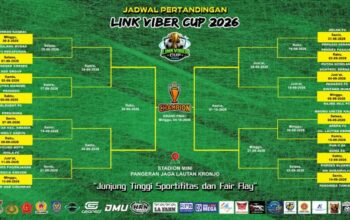 32 Tim Terbaik, Siap Bersaing dan Adu Gengsi Dalam Turnamen Sepak Bola Link Viber Cup 2026, di Stadion PJL Kronjo