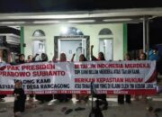 Masyarakat Desa Rancagong Meminta Presiden RI dan Menteri ATR/BPN Beri Kemerdekaan Atas Tanahnya Yang Diklaim TNI Kodam Jaya