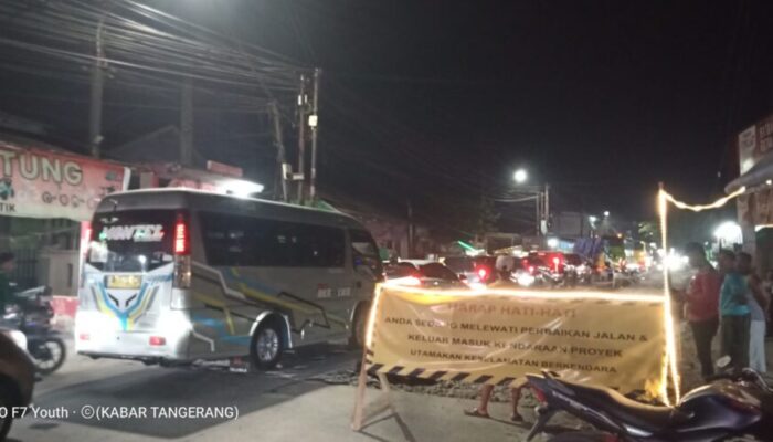 Pengguna Jalan Raya Gintung Talang–Mauk Kecewa, Proyek Jalan Tanpa Jalur Alternatif Sebabkan Kemacetan Parah
