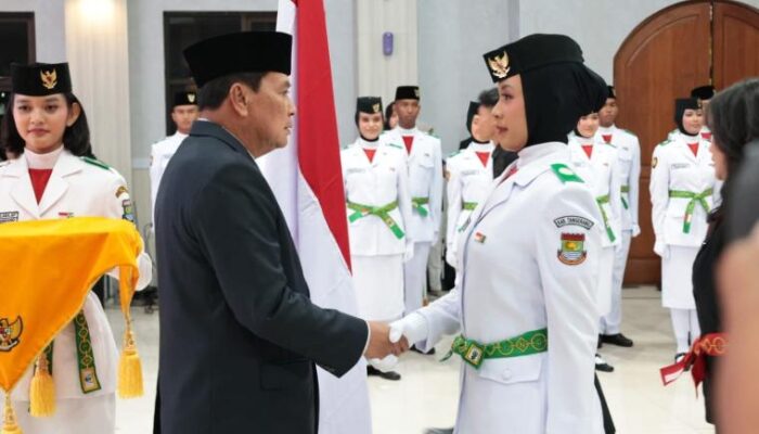 Bupati Tangerang Kukuhkan 54 Paskibraka Kabupaten Tangerang