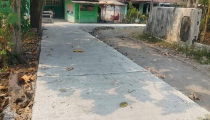 Diduga Serobot Status Tanah Milik Warga, Proyek Betonisasi di Kp Bojong di Soal Ahli Waris