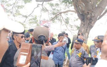Aksi Damai di Cirarab, Masyarakat Pertanyakan Pengawasan Aktivitas Tanah Urugan