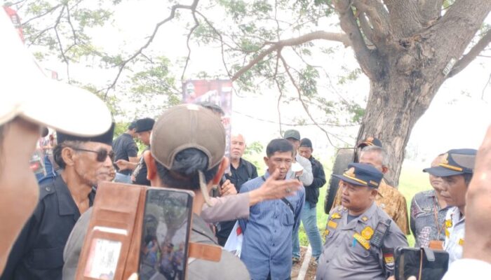 Aksi Damai di Cirarab, Masyarakat Pertanyakan Pengawasan Aktivitas Tanah Urugan