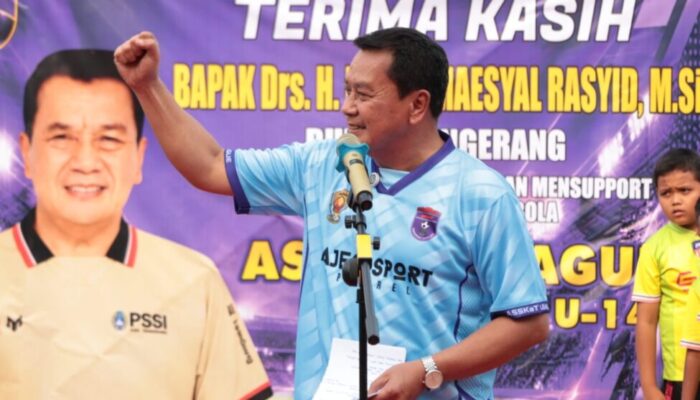 Buka Asskat League 2026, Bupati Tangerang: Jadi Ajang Bidik Bibit Muda Menuju Pentas Nasional