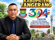 Kevin Supriadi Sampaikan Ucapan Selamat Hari Jadi Kabupaten Tangerang ke-394 Tahun