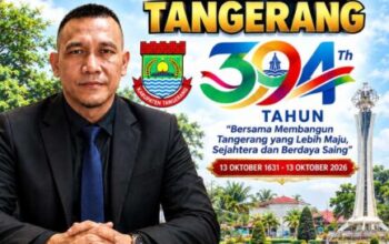 Kevin Supriadi Sampaikan Ucapan Selamat Hari Jadi Kabupaten Tangerang ke-394 Tahun