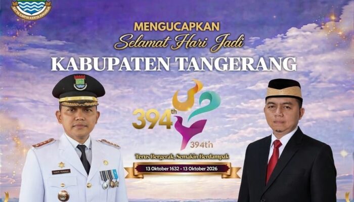 Pemerintah Kecamatan Jayanti Ucapkan Selamat Hari Jadi Kabupaten Tangerang ke-394 Tahun
