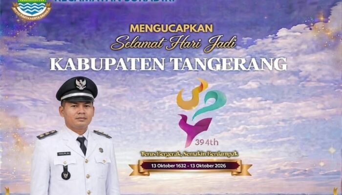 Amsuri, SH Kepala Desa Gintung Ucapkan Selamat Hari Jadi Kabupaten Tangerang ke-394 Tahun