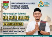 Abdul Anis Wiwaha, SE Kepala Desa Buaran Jati Mengucapkan Selamat Hari Santri Nasional 22 Oktober 2026
